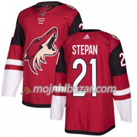 Dresovi Arizona Coyotes Derek Stepan 21 Adidas 2017-2018 Maroon Authentic - Muške